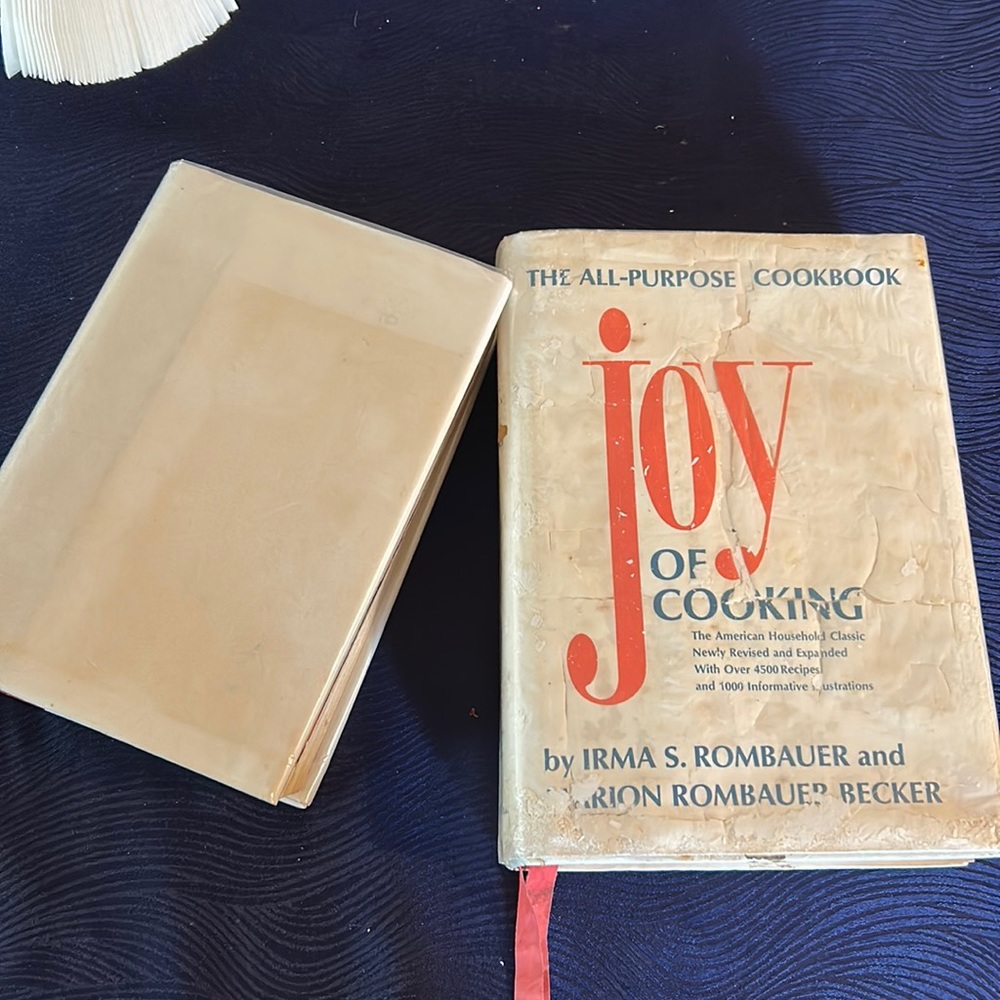 2 vintage cookbooks